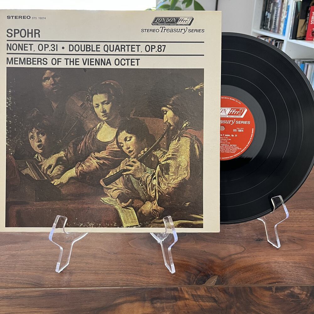 Spohr Nonet Op.31 Double Quartet Op.87 Vienna Octet LP 1967 London STS 15074